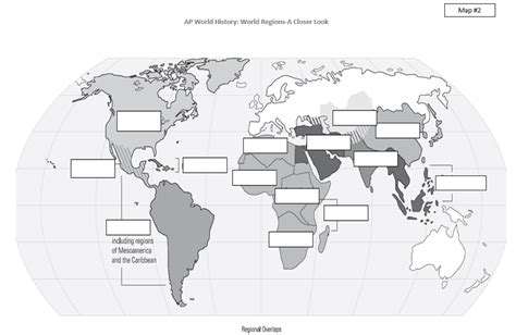 AP World History World Regions Map- A Closer Look Diagram | Quizlet