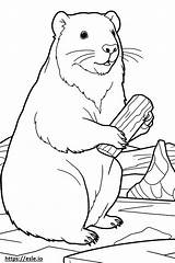 British Timber Cartoon coloring Page sketch template