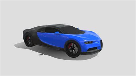 Bugatti Chiron - Download Free 3D model by David_Holiday [0bc2e02] - Sketchfab