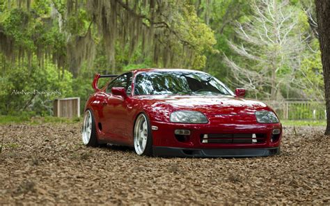 Red coupe, Toyota, Supra, Mk4, JDM HD wallpaper | Wallpaper Flare