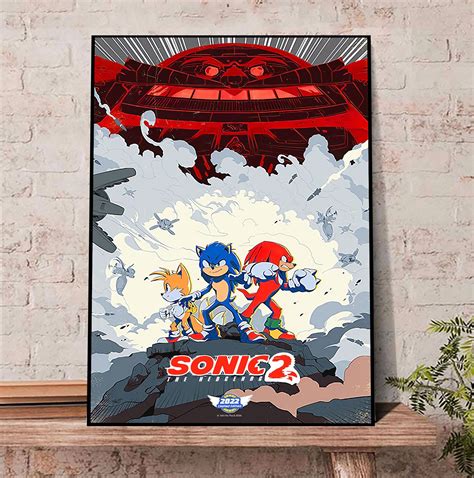 Sonic 2 Movie Poster, Sonic The Hedgehog 2 Poster, Sonic The Hedgehog 2 ...