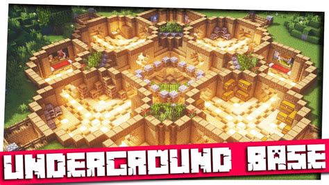 Minecraft - Unique Underground Base｜Minecraft Timelapse｜Base Inspiration & Ideas｜World Download ...