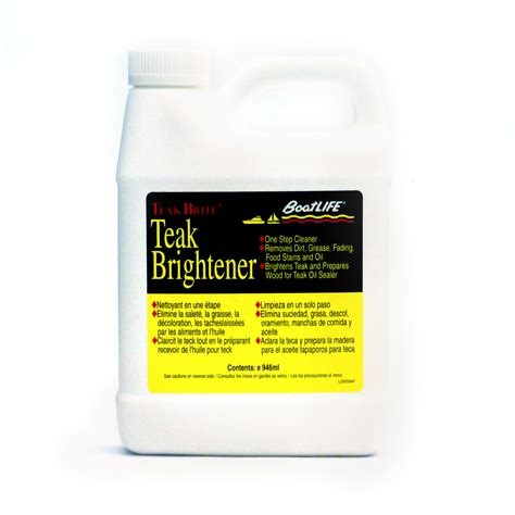 Teak Brite Cleaner & Brightener - Shop Now | BoatLIFE