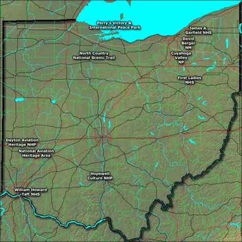 National Park Service Sites in Ohio