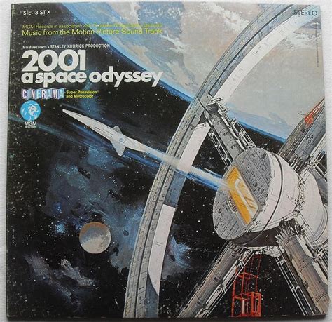 1968 LP 2001 A Space Odyssey LP Cover Illustration Graphics Album ...