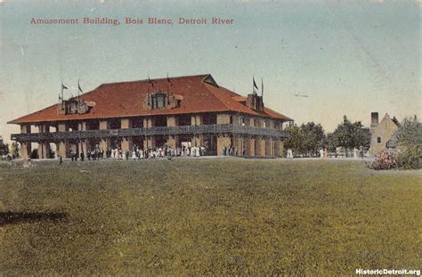 Boblo Island - Amusement Building | Postcards — Historic Detroit