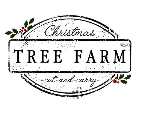 Christmas Tree Farm Printable - Little Glass Jar