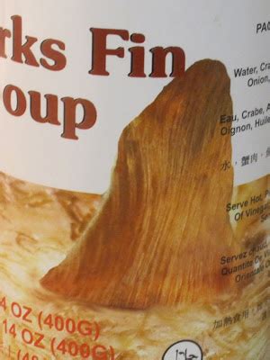 Cannundrums: Shark Fin Soup