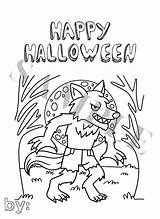 10 Halloween Printable PDF Coloring Pages Fall  sketch template