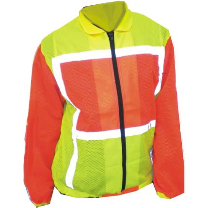 REFLECTIVE LONG SLEEVE HI-VISIBILITY TRAFFIC VEST Reflective Hi-Viz Long Sleeve Traffic Vest ...