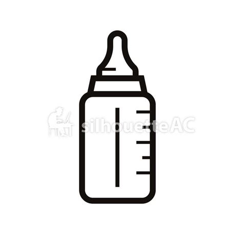 Baby Bottle Silhouette at GetDrawings | Free download