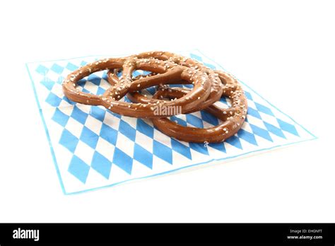 pretzels with salt Stock Photo - Alamy