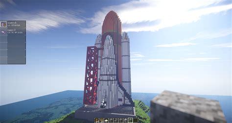 Take Off in Impressive Minecraft Space Shuttle - Minecrafters