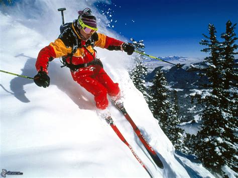 Extreme skiing