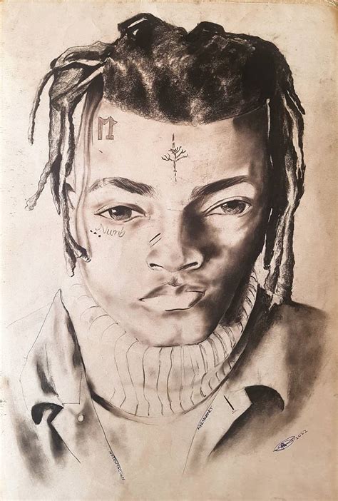 XXXTENTACION Drawing by Akram Muhammad | Saatchi Art