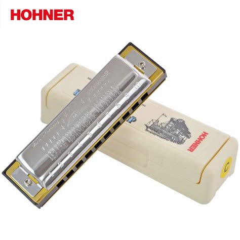 Hohner Big River 10 Hole Harmonica Bules Diatonic Harp, Sound wild Harmonica Key C Blues -in ...