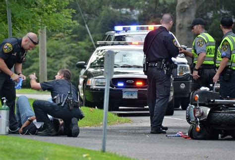 Police officer recovering from accident injuries - StamfordAdvocate