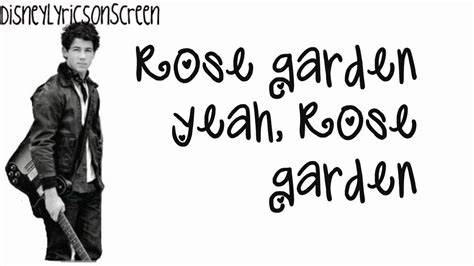 Nick Jonas & The Administration - Rose Garden (Lyrics On Screen ...