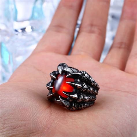 Dragon Claw Stainless Steel Ring - Iconic Ring