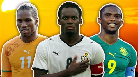 Greatest African Footballers XI | Drogba, Essien, Eto’o! - YouTube