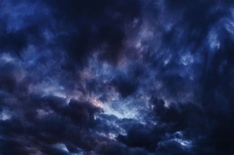 Cloudy Night Sky Texture