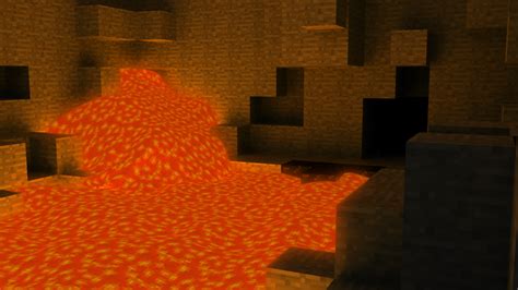 Minecraft - Lava pool image - Dr.Whoop - ModDB