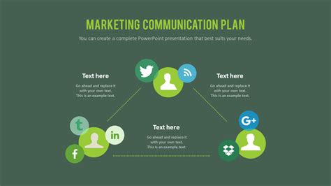 Marketing Communication Plan Page Template