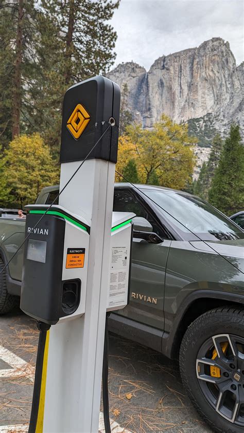 Yosemite Rivian Adventure Network is absolutely fantastic. : r/Rivian