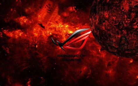 Asus ROG (Republic of Gamers) Theme for Windows 10