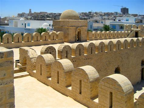 Free Images : wall, monument, arch, fortification, fortress, amphitheatre, tunisia, unesco world ...