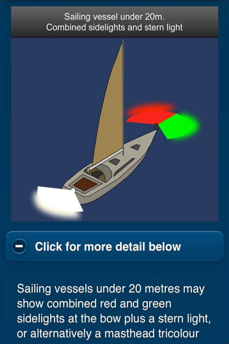 Learn Navigation Lights & Shapes - International Colregs, Essential ...