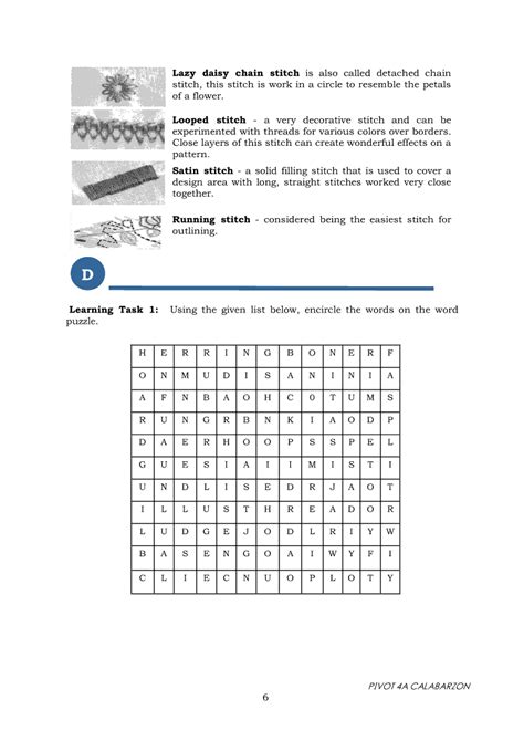 TLE 7 Handicraft Making | Grade 7 Modules