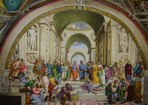 School of Athens reproduction by Shimmie on DeviantArt