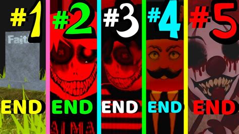 Roblox - All 5 Endings - Jolly's Carnival Remastered! {Horror Portals ...