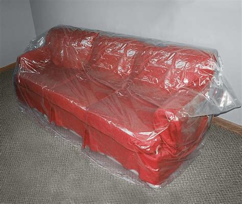 Plastic Sofa Covers are back for keeping your indoor and outdoor elegance | Sofa covers, Diy ...