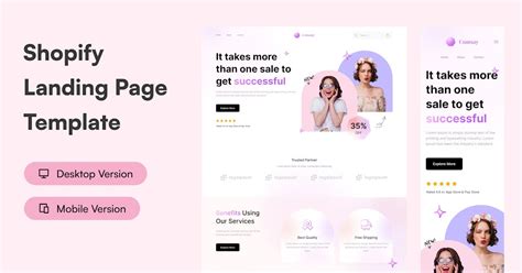 Shopify Landing Page, Graphic Templates - Envato Elements