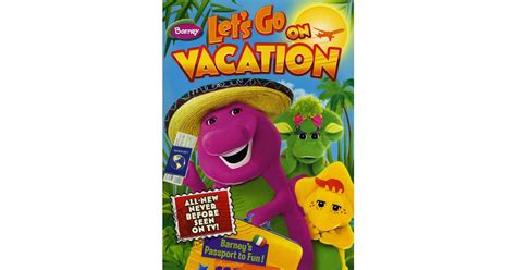 Barney LET'S GO ON VACATION DVD