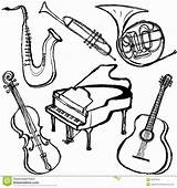 Musical Instrument Coloring Sheets For Kids At Webkamilablog Blog sketch template
