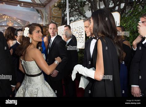 Salma hayek and george clooney Banque de photographies et d’images à ...