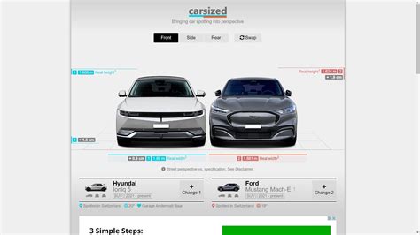 Carsized Is a Useful Tool to Help You Visually Compare Car Dimensions - autoevolution