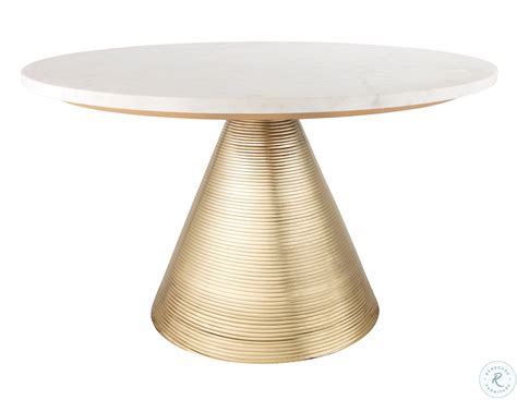 Richard White and Black Marble Cocktail Table | White cocktail tables, Dining table marble ...