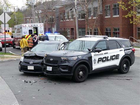 Concord Police SUV, Prius Collide On Washington Street: Watch | Concord, NH Patch