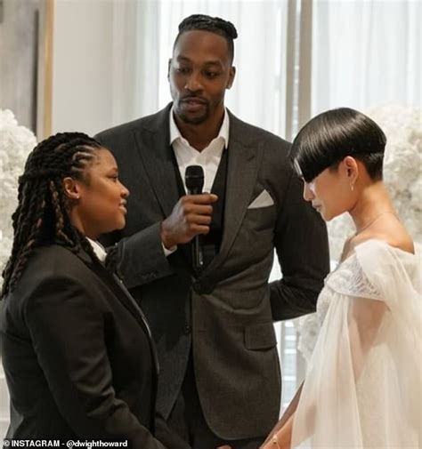 Dwight Howard seen officiating a wedding in Spain as the former NBA ...