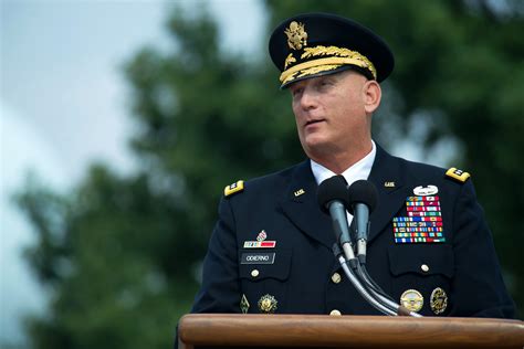 Army Chief of Staff Gen. Raymond T. Odierno gives his remarks during ...