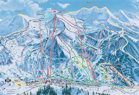 Snowbird Ski Resort Map | Snowbird ski, Ski trip, Ski resort