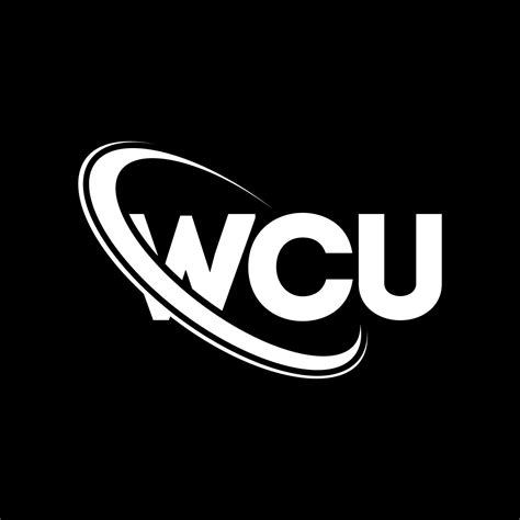 logotipo de wcu. letra wcu. diseño del logotipo de la letra wcu. logotipo de las iniciales wcu ...