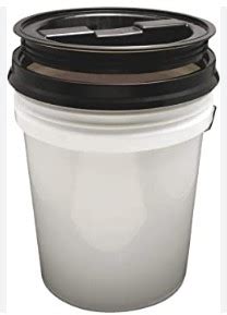 LEAKTITE SCREW-TOP BUCKET LID WHITELEAKTITE SCREW-TOP BUCKET LID WHITE