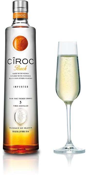 PEACH BELLINI: this decadent bellini recipe calls for CÎROC™ Peach, champagne and enjoy! | Vodka ...