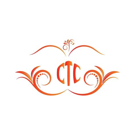 CTC Letter logo design, CTC vector logo, CTC with shape, CTC template ...