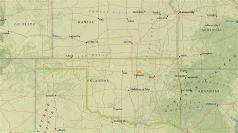 1 of Oklahoma's largest earthquakes felt from Nebraska to Texas - ABC7 ...